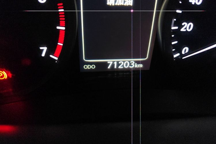 Used Lexus NX 2016 200 All-Wheel Drive FENGSHANG Version Odometer Close Up