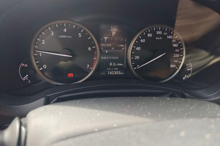 Used Lexus NX 2016 200 All-Wheel Drive FENGSHANG Version Odometer Close Up