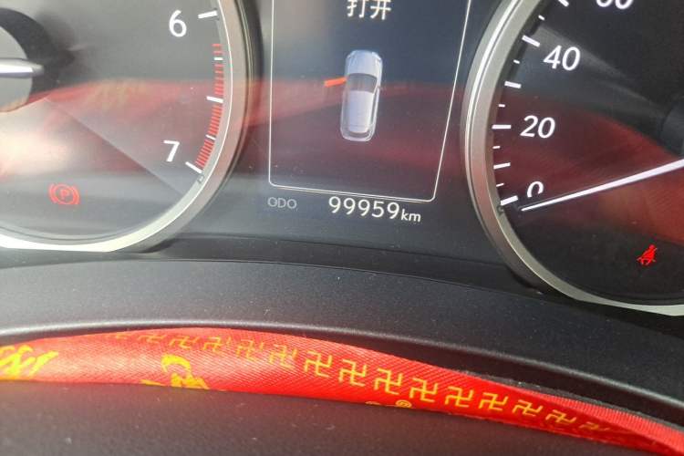 Used Lexus NX 2016 200 All-Wheel Drive FENGSHANG Version Odometer Close Up