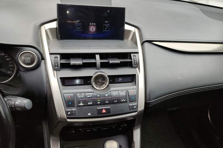 Used Lexus NX 2016 200 All-Wheel Drive FENGSHANG Version Audio And AC Panel