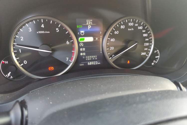 Used Lexus NX 2016 200 All-Wheel Drive FENGSHANG Version Odometer Close Up