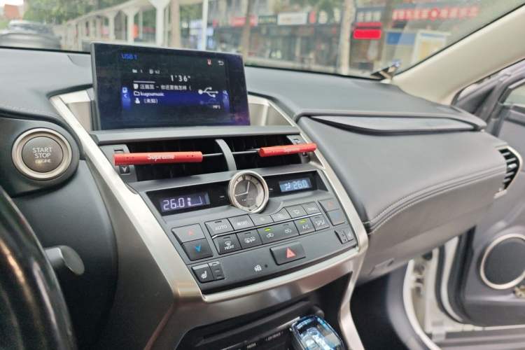 Used Lexus NX 2016 200 All-Wheel Drive FENGSHANG Version Audio And AC Panel