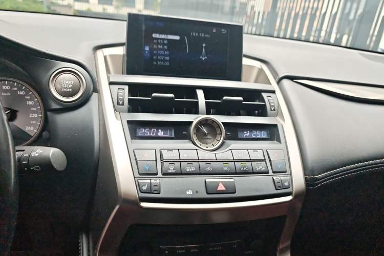 Used Lexus NX 2016 200 All-Wheel Drive FENGSHANG Version Audio And AC Panel