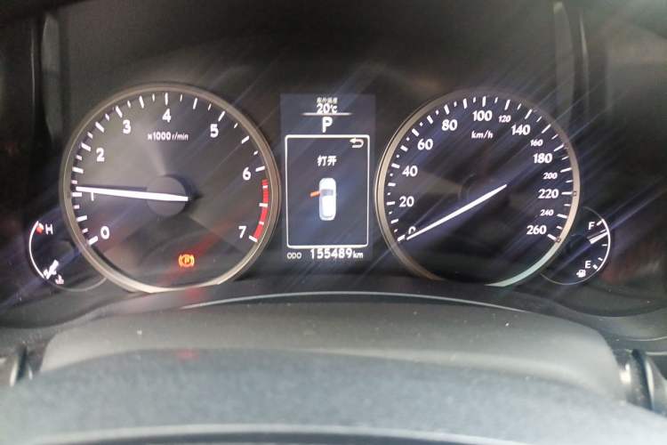 Used Lexus NX 2016 200 All-Wheel Drive FENGSHANG Version Odometer Close Up