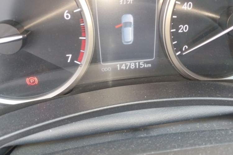 Used Lexus NX 2016 200 All-Wheel Drive FENGSHANG Version Odometer Close Up