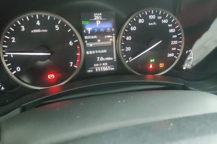 Used Lexus NX 2016 200 Special Limited Edition Odometer Close Up