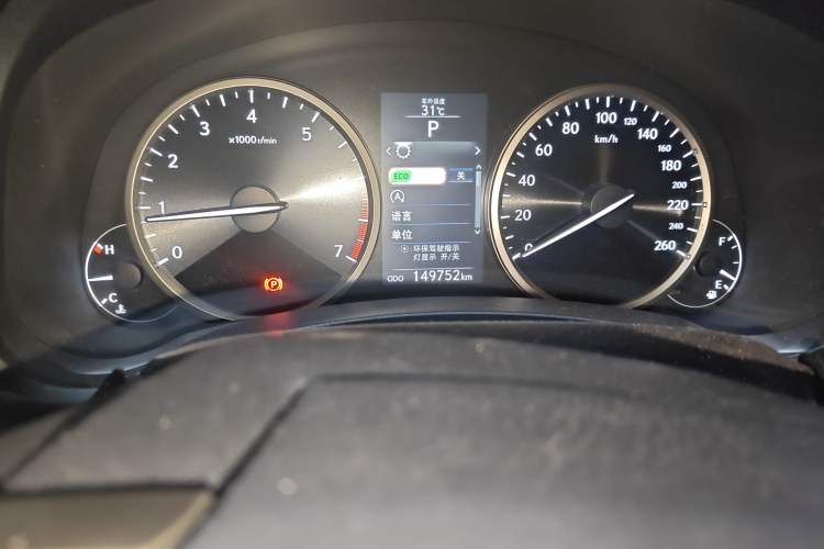Used Lexus NX 2016 200 All-Wheel Drive FENGSHANG Version Odometer Close Up