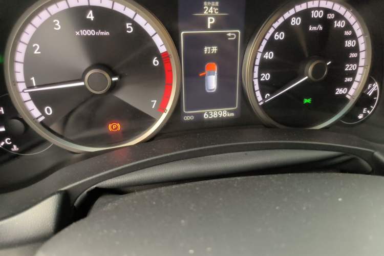 Used Lexus NX 2016 200t All-Wheel-Drive F SPORT Odometer Close Up