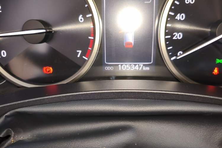 Used Lexus NX 2016 200 All-Wheel Drive FENGSHANG Version Odometer Close Up
