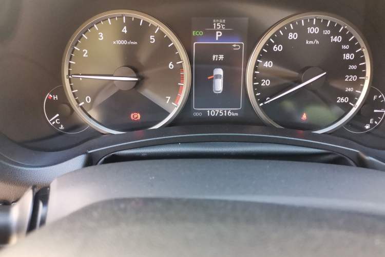 Used Lexus NX 2016 200 All-Wheel Drive FENGSHANG Version Odometer Close Up