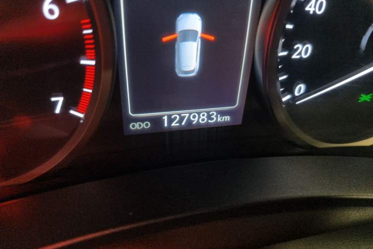 Used Lexus NX 2016 200 All-Wheel Drive FENGSHANG Version Odometer Close Up
