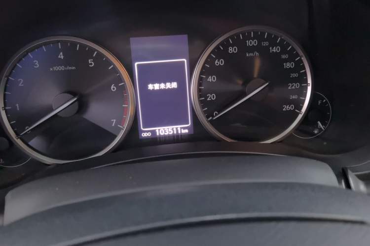 Used Lexus NX 2016 200 All-Wheel Drive FENGSHANG Version Odometer Close Up