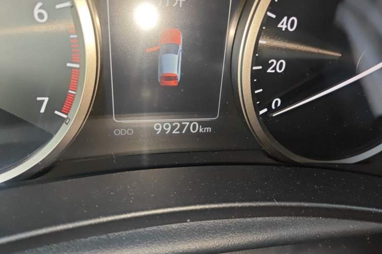 Used Lexus NX 2016 200 All-Wheel Drive FENGSHANG Version Odometer Close Up