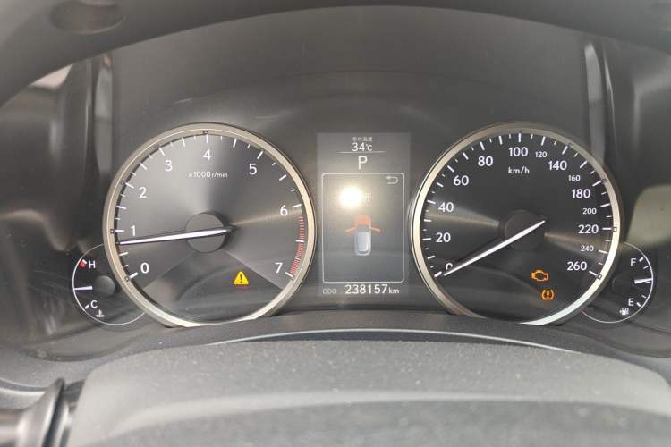 Used Lexus NX 2016 200 Special Limited Edition Odometer Close Up