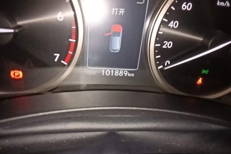 Used Lexus NX 2016 200 Special Limited Edition Odometer Close Up