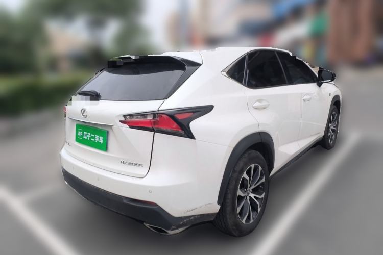 Used Lexus NX 2016 200t All-Wheel-Drive F SPORT Rear Right 45 Deg