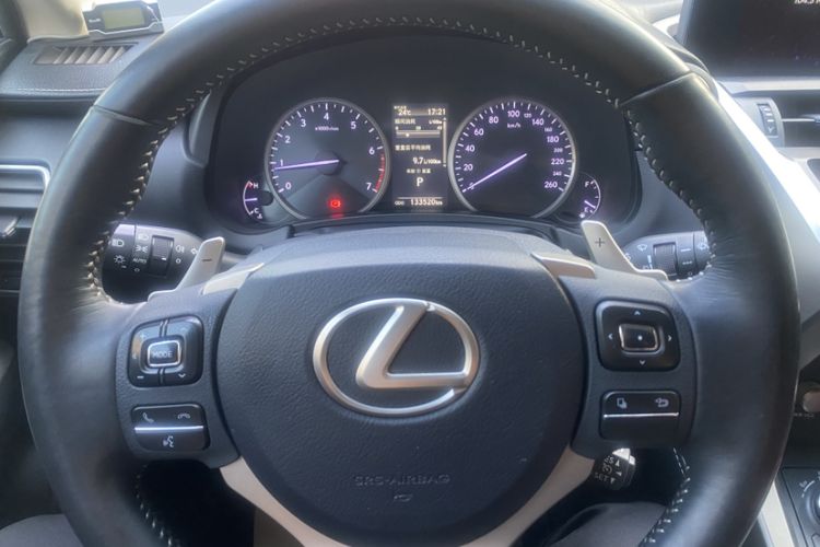 Used Lexus NX 2017 200 Front-Wheel-Drive X-Trail SE Edition Odometer Close Up