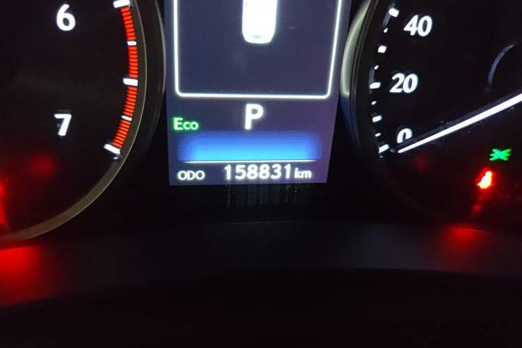 Used Lexus NX 2017 300h Front-Drive FENGSHANG Edition Odometer Close Up