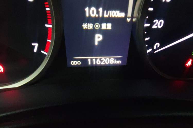 Used Lexus NX 2017 200 Front-Wheel-Drive X-Trail SE Edition Odometer Close Up