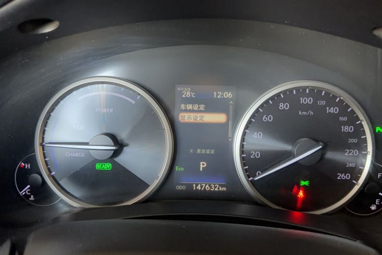 Used Lexus NX 2017 300h Front-Drive FENGSHANG Edition Odometer Close Up