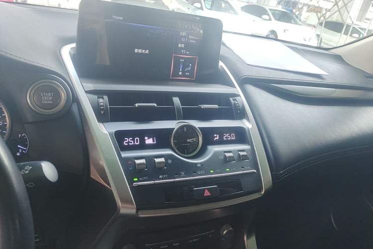 Used Lexus NX 2017 200 Front-Wheel-Drive X-Trail SE Edition Audio And AC Panel