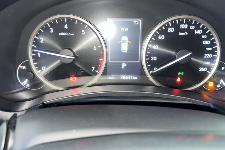 Used Lexus NX 2017 200 Front-Wheel-Drive X-Trail SE Edition Odometer Close Up