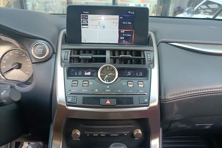 Used Lexus NX 2017 200 All-Wheel Drive Fēngshàng Edition Audio And AC Panel