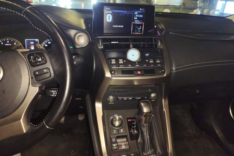 Used Lexus NX 2017 300 Front-Wheel-Drive Limited Edition Audio And AC Panel