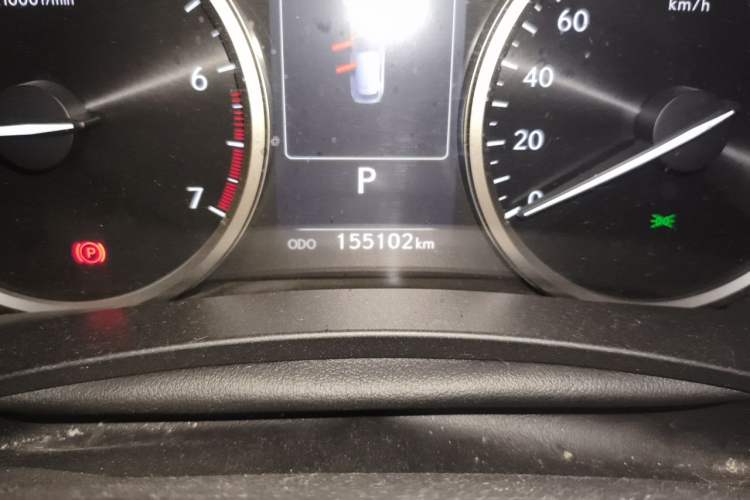 Used Lexus NX 2017 200 Front-Wheel-Drive X-Trail SE Edition Odometer Close Up