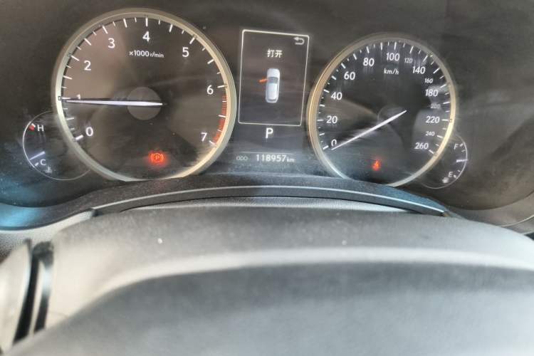Used Lexus NX 2017 200 Front-Wheel-Drive X-Trail SE Edition Odometer Close Up