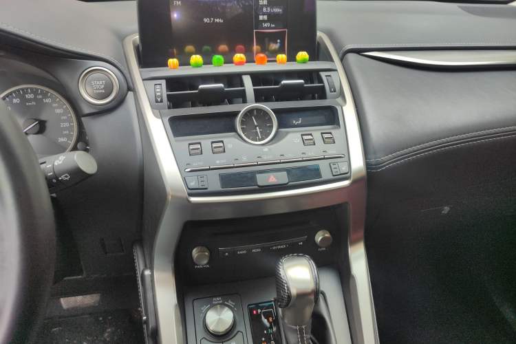 Used Lexus NX 2017 300 Front-Wheel-Drive Limited Edition Audio And AC Panel