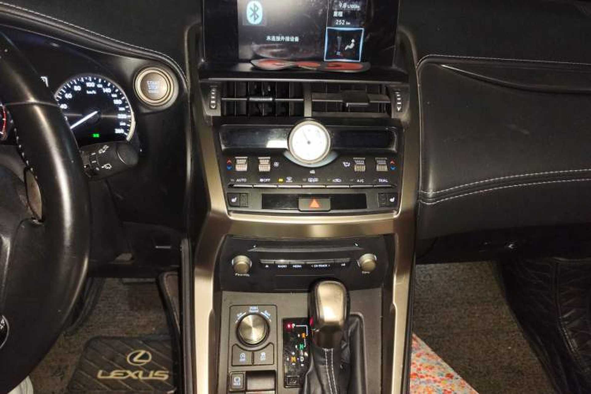 Used Lexus NX 2017 300 Front-Wheel-Drive Limited Edition Audio And AC Panel