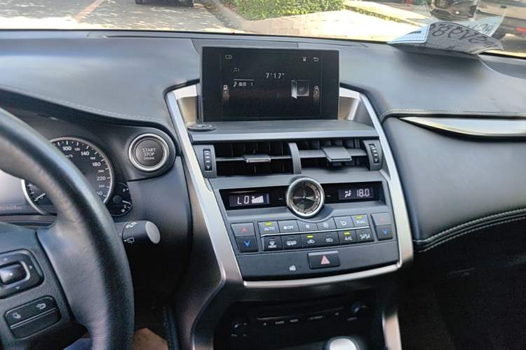 Used Lexus NX 2017 200 Front-Wheel-Drive X-Trail SE Edition Audio And AC Panel