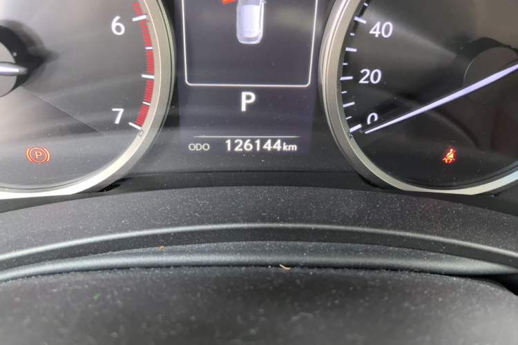 Used Lexus NX 2017 300 Front-Wheel-Drive Limited Edition Odometer Close Up
