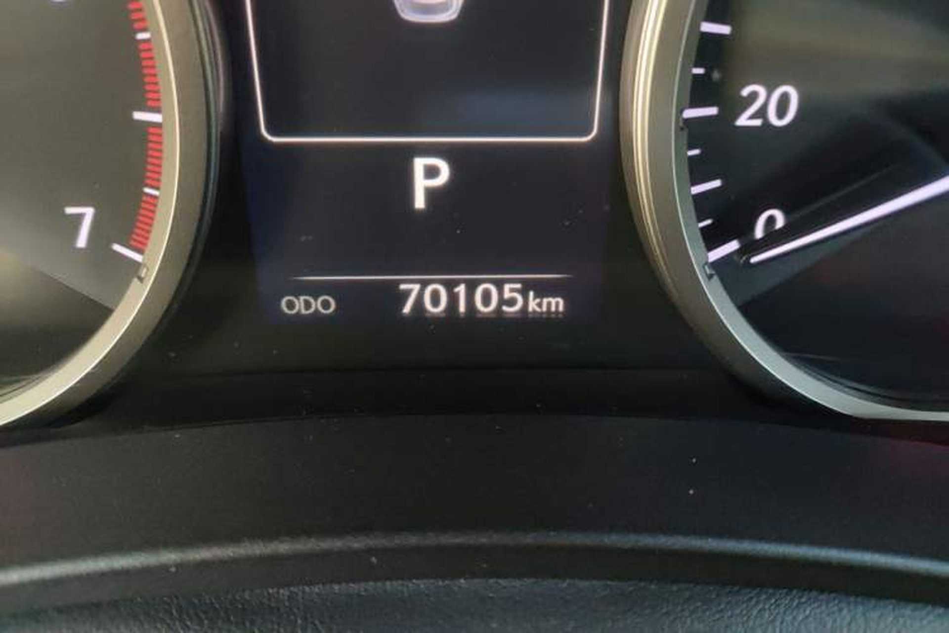Used Lexus NX 2017 300 Front-Wheel-Drive Limited Edition Odometer Close Up