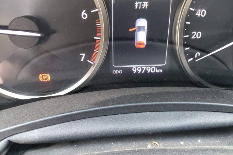 Used Lexus NX 2017 200 Midnight Special Limited Edition Odometer Close Up