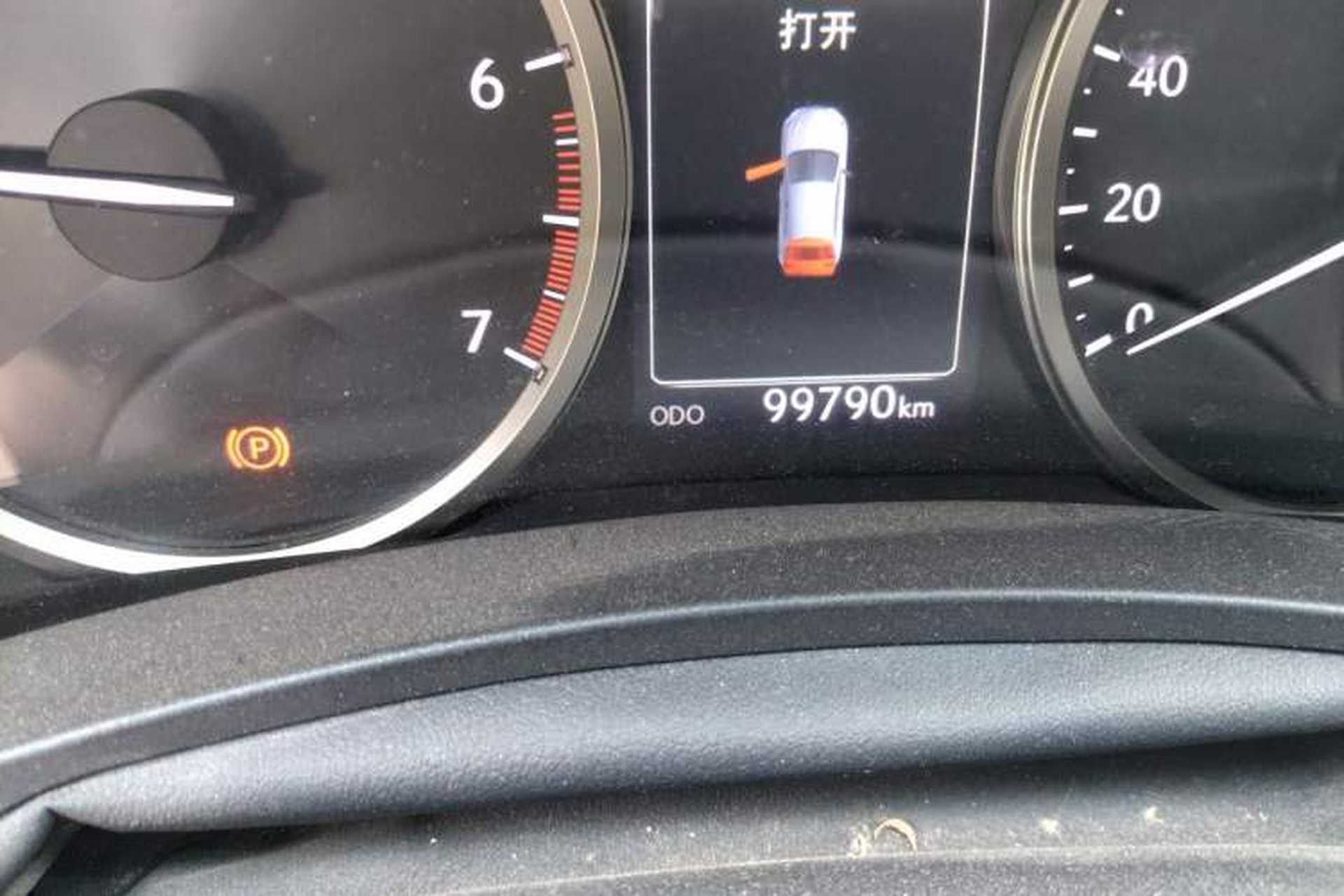 Used Lexus NX 2017 200 Midnight Special Limited Edition Odometer Close Up