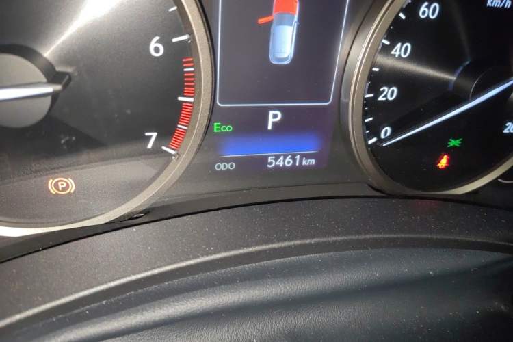 Used Lexus NX 2017 200 Front-Wheel-Drive X-Trail SE Edition Odometer Close Up