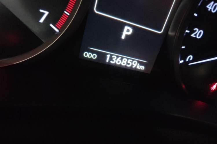 Used Lexus NX 2017 200 All-Wheel Drive Fēngshàng Edition Odometer Close Up