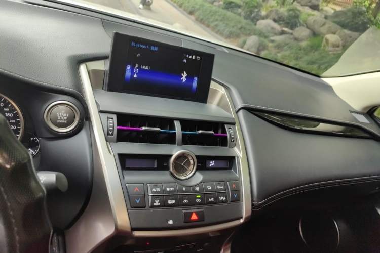 Used Lexus NX 2017 200 Midnight Special Limited Edition Audio And AC Panel