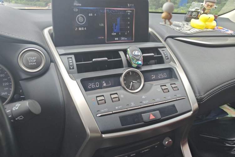 Used Lexus NX 2017 200 Front-Wheel-Drive X-Trail SE Edition Audio And AC Panel