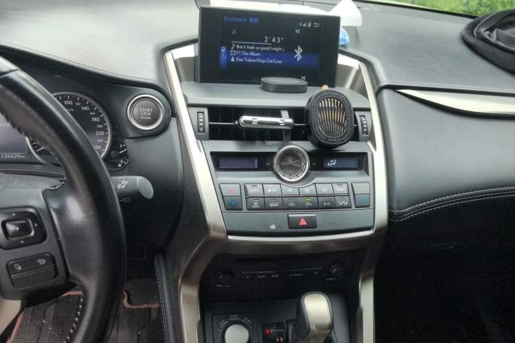 Used Lexus NX 2017 200 Midnight Special Limited Edition Audio And AC Panel