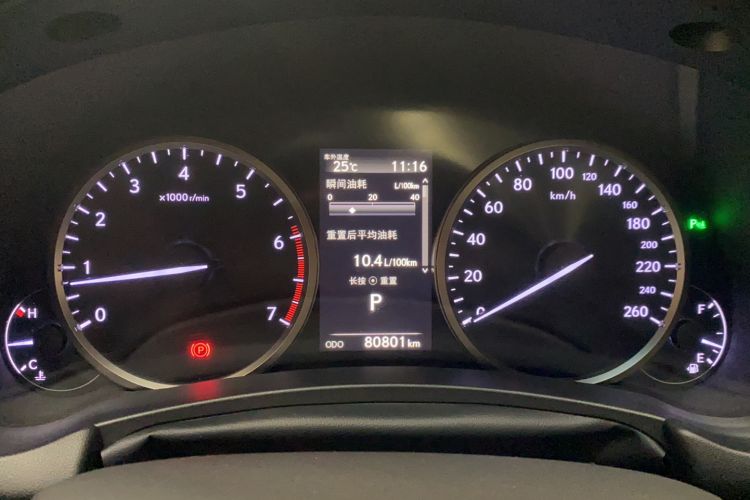 Used Lexus NX 2017 300 All-Wheel Drive Fēngshàng Edition Odometer Close Up