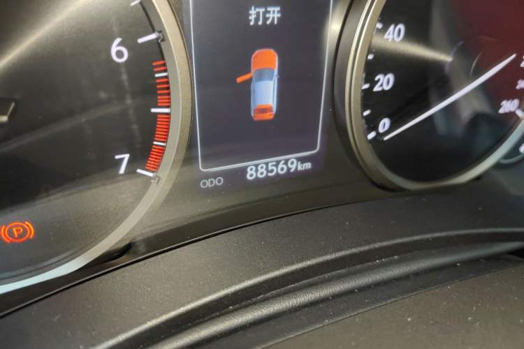 Used Lexus NX 2017 200 Midnight Special Limited Edition Odometer Close Up