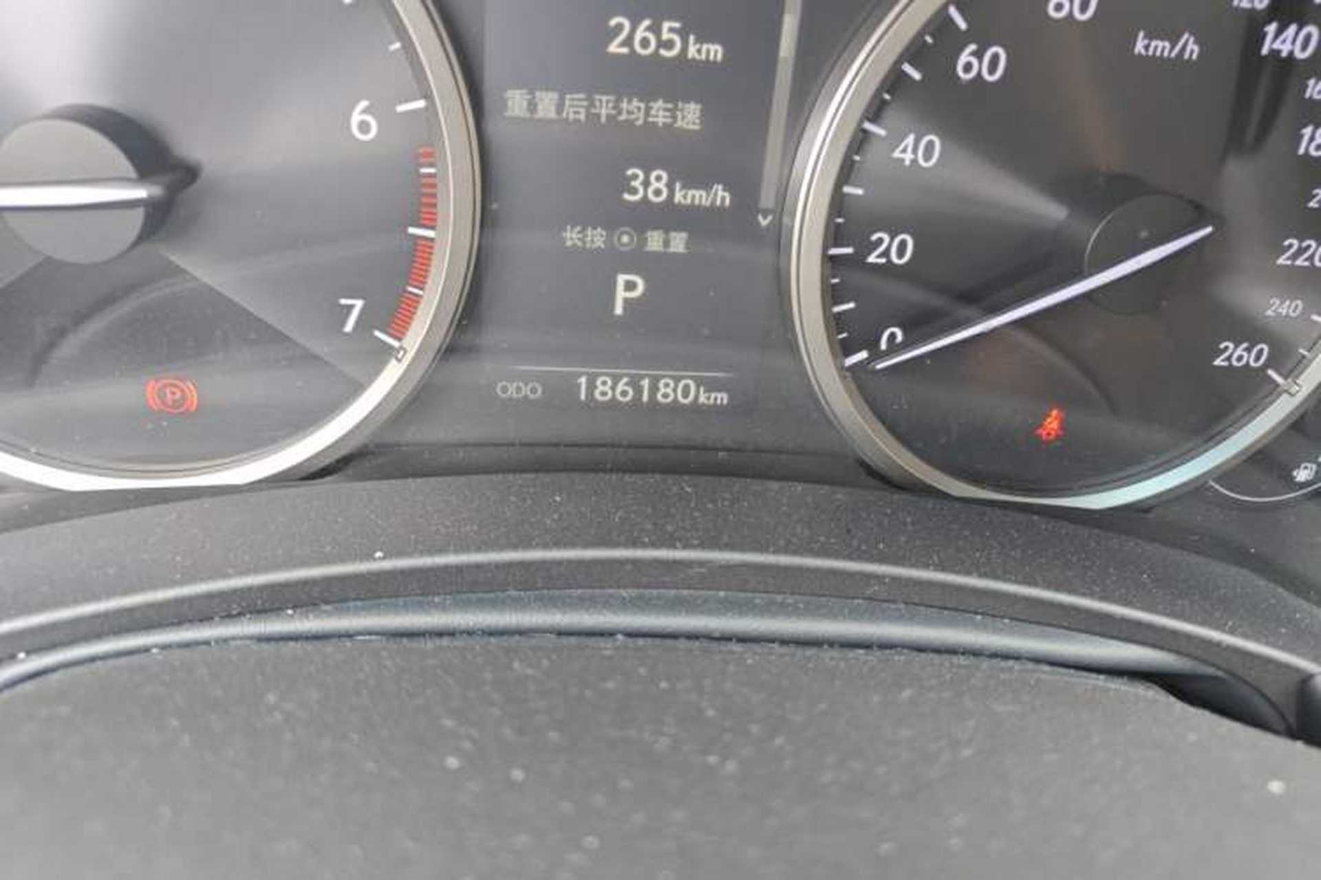 Used Lexus NX 2017 200 Front-Wheel-Drive X-Trail SE Edition Odometer Close Up