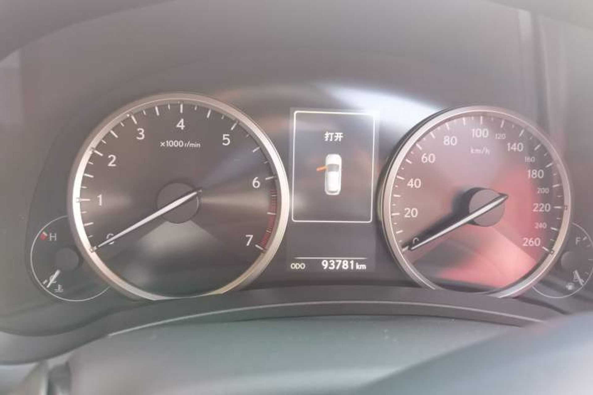 Used Lexus NX 2017 200 All-Wheel Drive Fēngshàng Edition Odometer Close Up