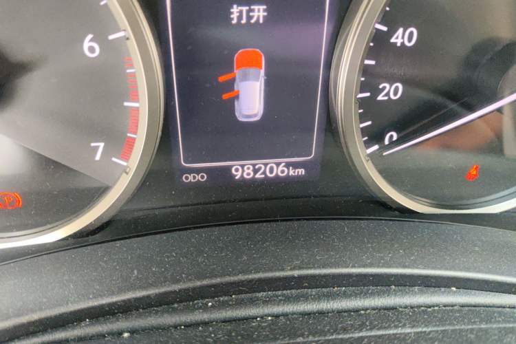 Used Lexus NX 2017 200 Front-Wheel-Drive X-Trail SE Edition Odometer Close Up