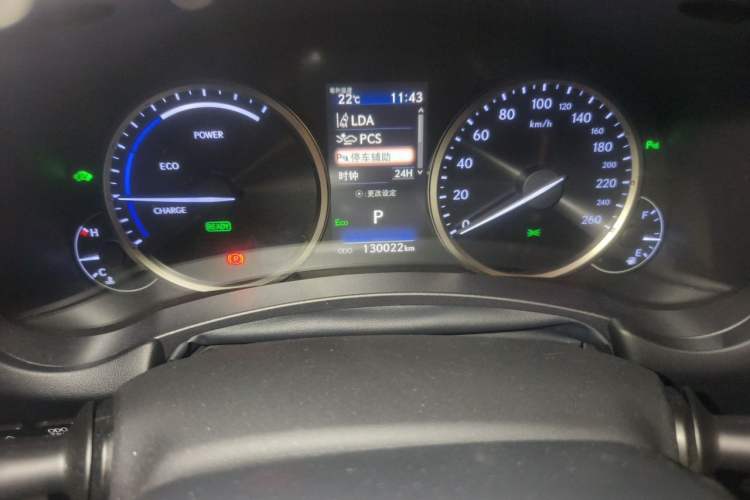 Used Lexus NX 2017 300h Front-Drive FENGSHANG Edition Odometer Close Up