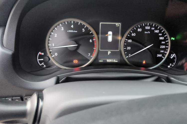 Used Lexus NX 2018 300 Front-Drive Freeline Edition Odometer Close Up