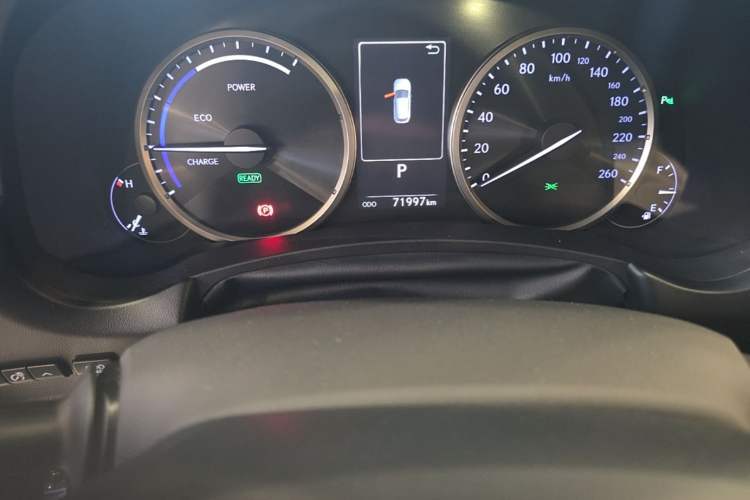 Used Lexus NX 2018 300h Front-Wheel-Drive FENGSHANG Version China V Emission Standard Odometer Close Up